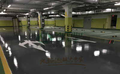 ‌旧地面翻新方案：福海环氧地坪涂层覆盖混凝土裂缝修复技术